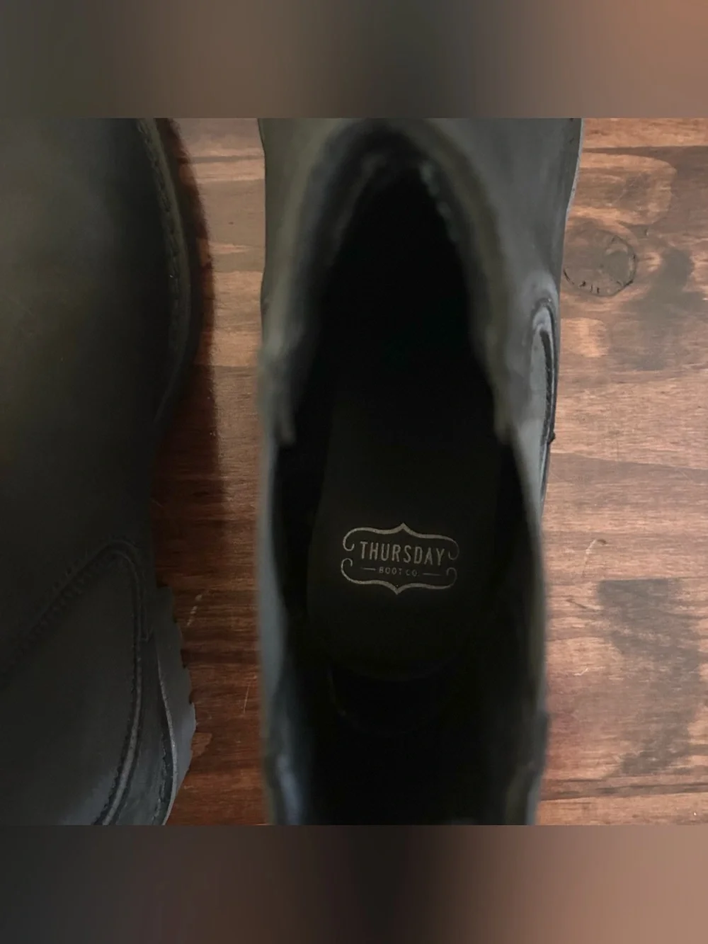 Thursday Everyday Legend Chelsea Boot in Black Matte Size 9